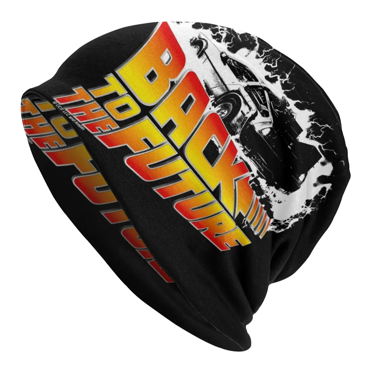 

Back To The Future TV Show Film Slouchy Beanie Hats Women Men Hip Hop Knitted Skullies Beanies Cap for Outdoor Ski