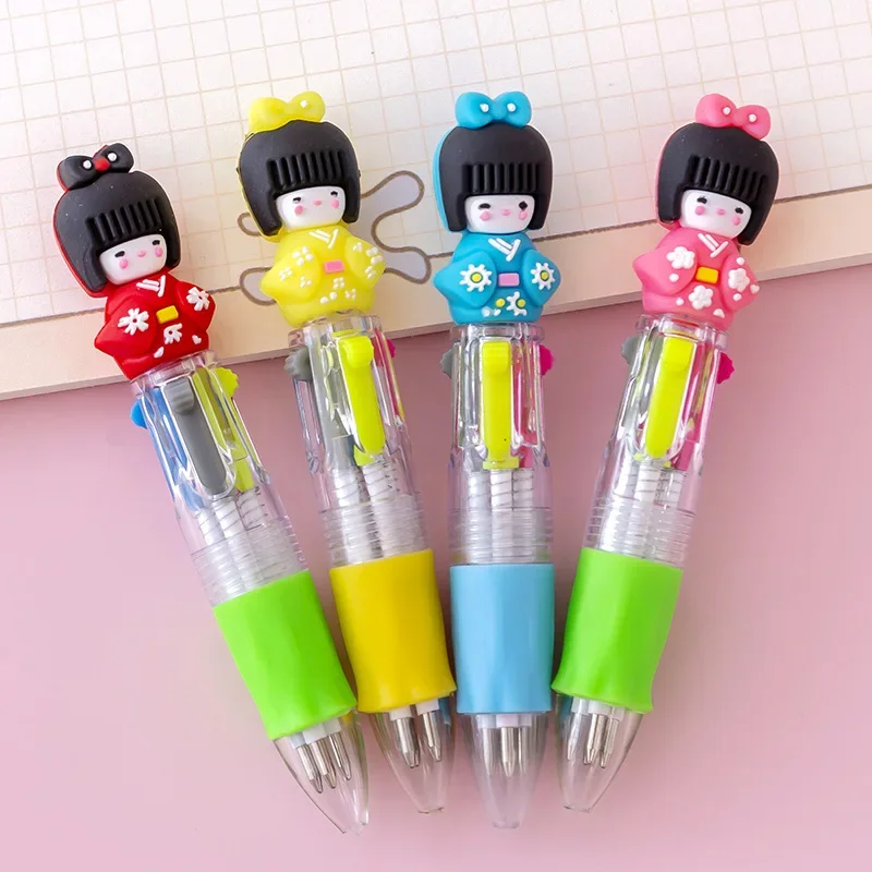 5 шт./лот Kawaii мультфильм разноцветные шариковые ручки милые очаровательные кроты