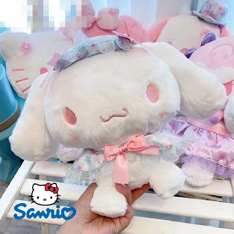 

20cm Sanrio Kuromi Hello Kitty Cinnamoroll Pochacco My Melody Plush Toy Doll Cartoon Kawaii Japanese Cute Anime Plushie Kid Gift