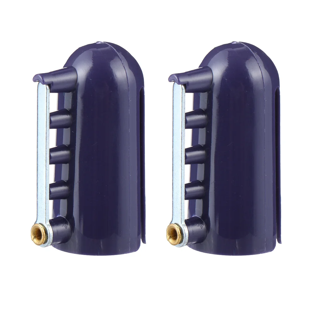 

2 PCS Plastic 4 Slots Knitting Thimble Braided Knuckle Guide for Knitting Sewing