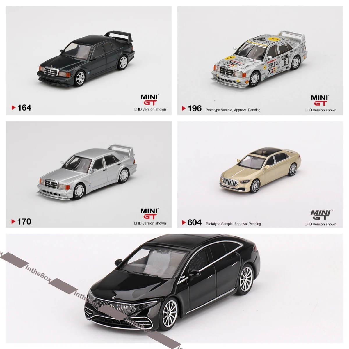 Mini GT 1:64 MB S680 EQS 580 Коллекционная модель автомобиля лимитированная коллекция