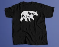 papa bear fathers day gift mens t shirt short sleeve 100 cotton casual t shirts loose top size s 3xl