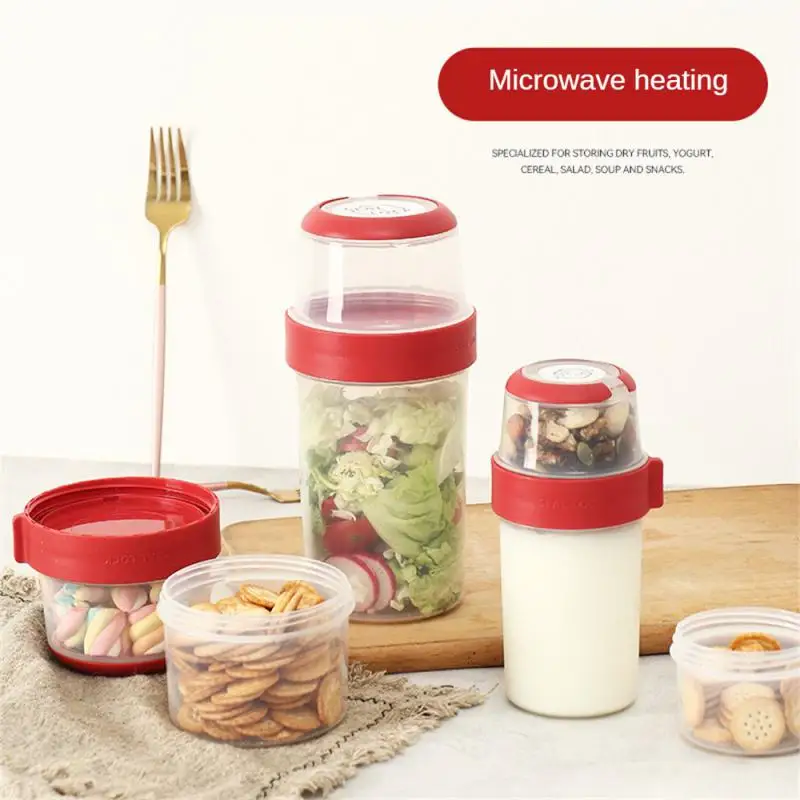 

High Quality Sturdy Yogurt Box Portable Travel Storage Jars Fruit Salad Yogurt Box Household Food Container Storage Items