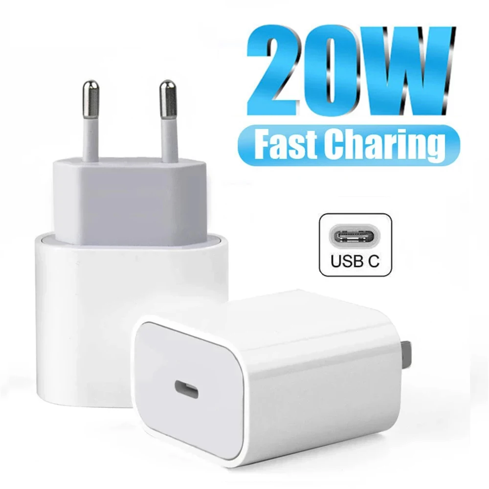

20W PD USB C Charger For Apple Iphone XS 13 14 Pro Max 12 Mini 11 Fast Charger Type C For Xiaomi 10 Quick Charging Adapter EU US
