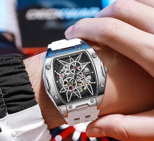 Хит продаж 2025 новые мужские полностью автоматические механические часы