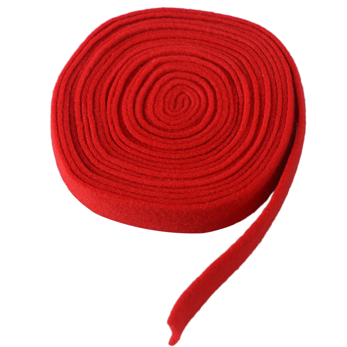

Ribbon Christmas Felt Wool Tree Fabric Ribbons Crafts Felting Craft Red Wired Inch Decorations Wrapping Wreath Needle Diy Bows
