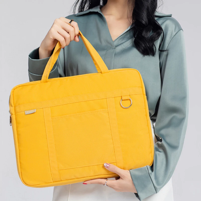 

Accessories Handbag Briefcase High Supplies Document Proof Bag Capacity File Simple Water Storage Organize Business Fashion