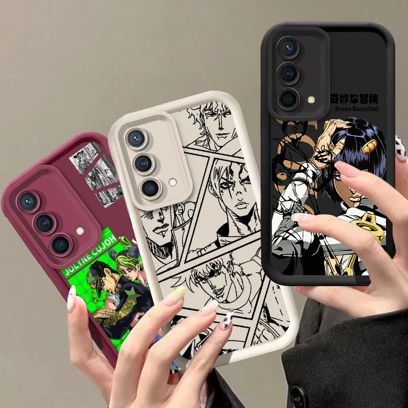 Милый аниме JOJO для Рено X5 X3 10 8T 7Z 6 5 Pro Plus 4G фотомагнитная лестница