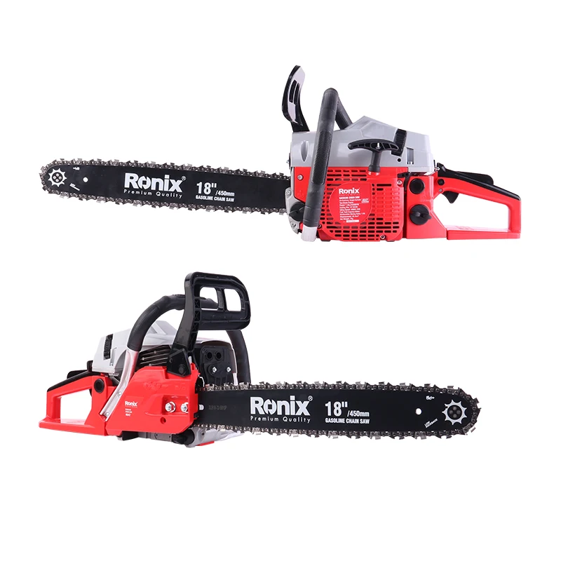 

Ronix 4647 Portable Gasoline Chainsaw 1.9KW Petrol Chain Saw Wood Cutting Machine