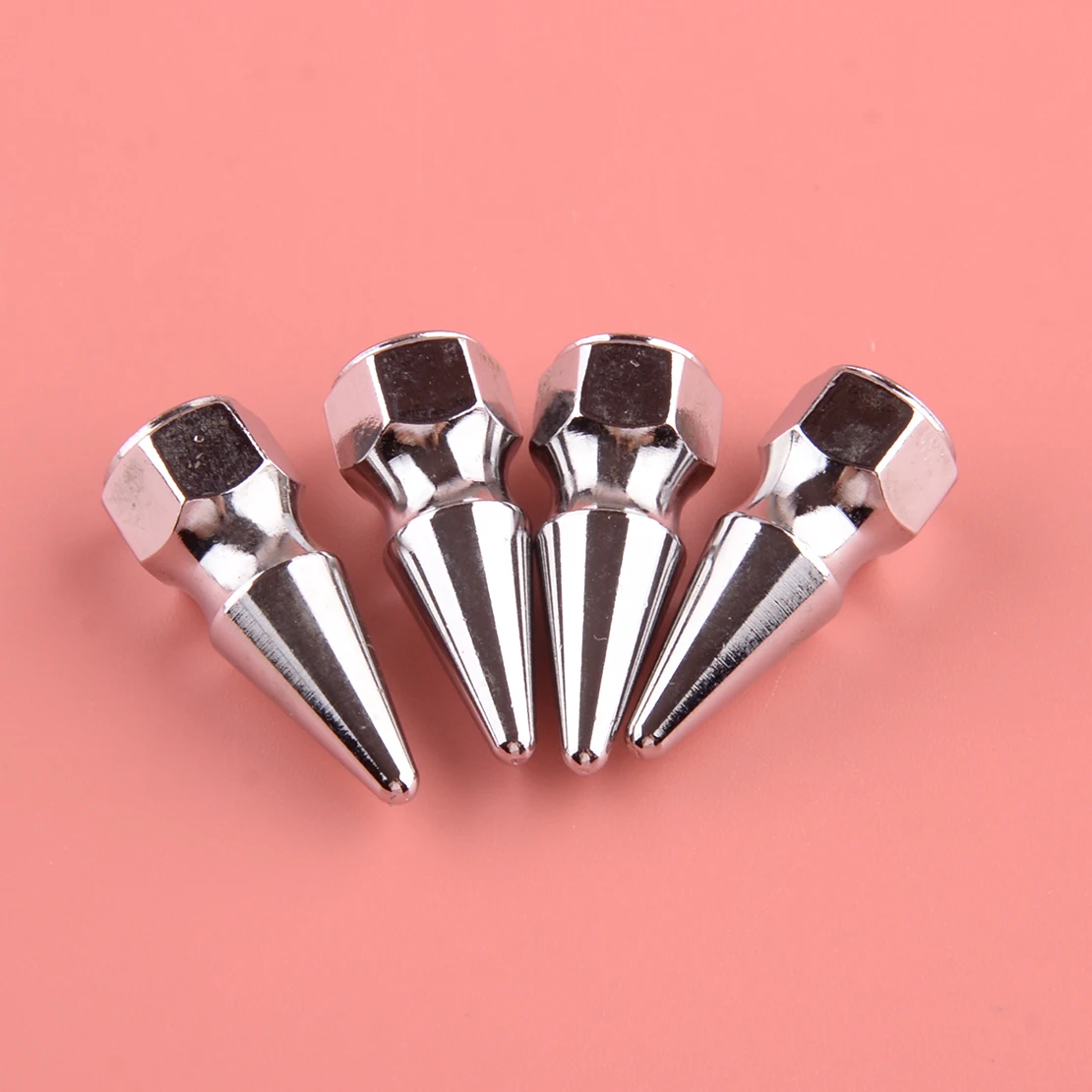 

4 шт./компл. крышка клапана с шипами, гайки, болт M6x1.0 Chrome, подходит для двигателей Honda Civic H23A1 Integra RSX B16 B18 VTEC