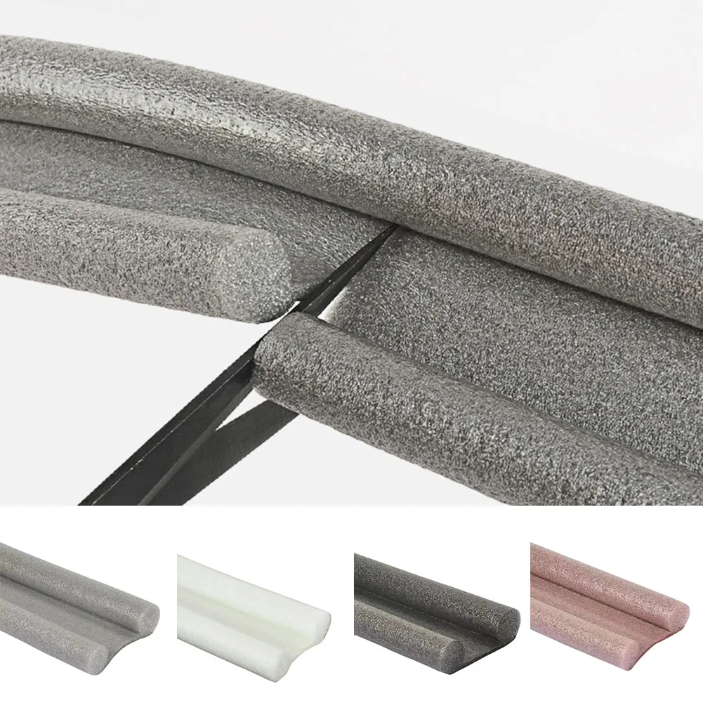 93*10cm Door Bottoom Seal Strip Windproof Soundproof Dustproof House Acoustic Foam Under Sealing Blocker Weatherstrip |