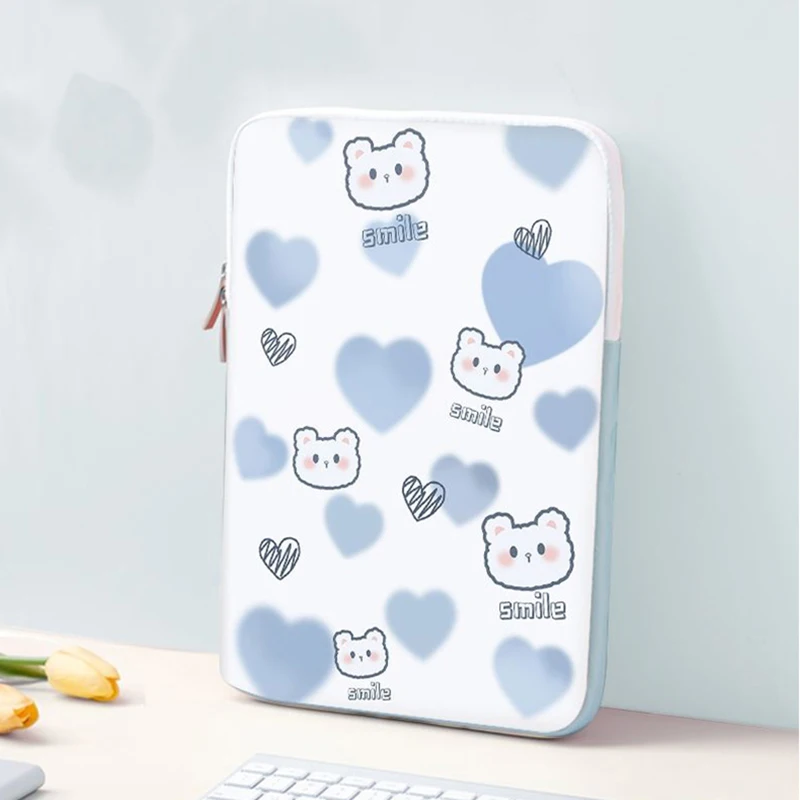 

Korean Style iPad Sleeve Bag for iPad 9.7 10.2 10.5 10.9 11 12.9 inch Bag For iPad Pro 10.9 iPad Pro 11 Storage Pouch iPad Bag