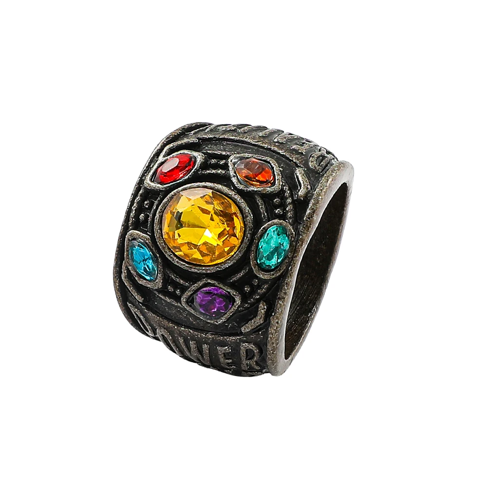 Кольцо Таноса из фильма Marvel Мстители для мужчин роскошные очаровательные