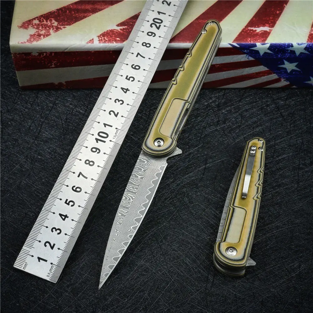 

Mini Knife Folding Blade Sharp and High Hardness Outdoor Self Defense Tool for Survival in the Wild