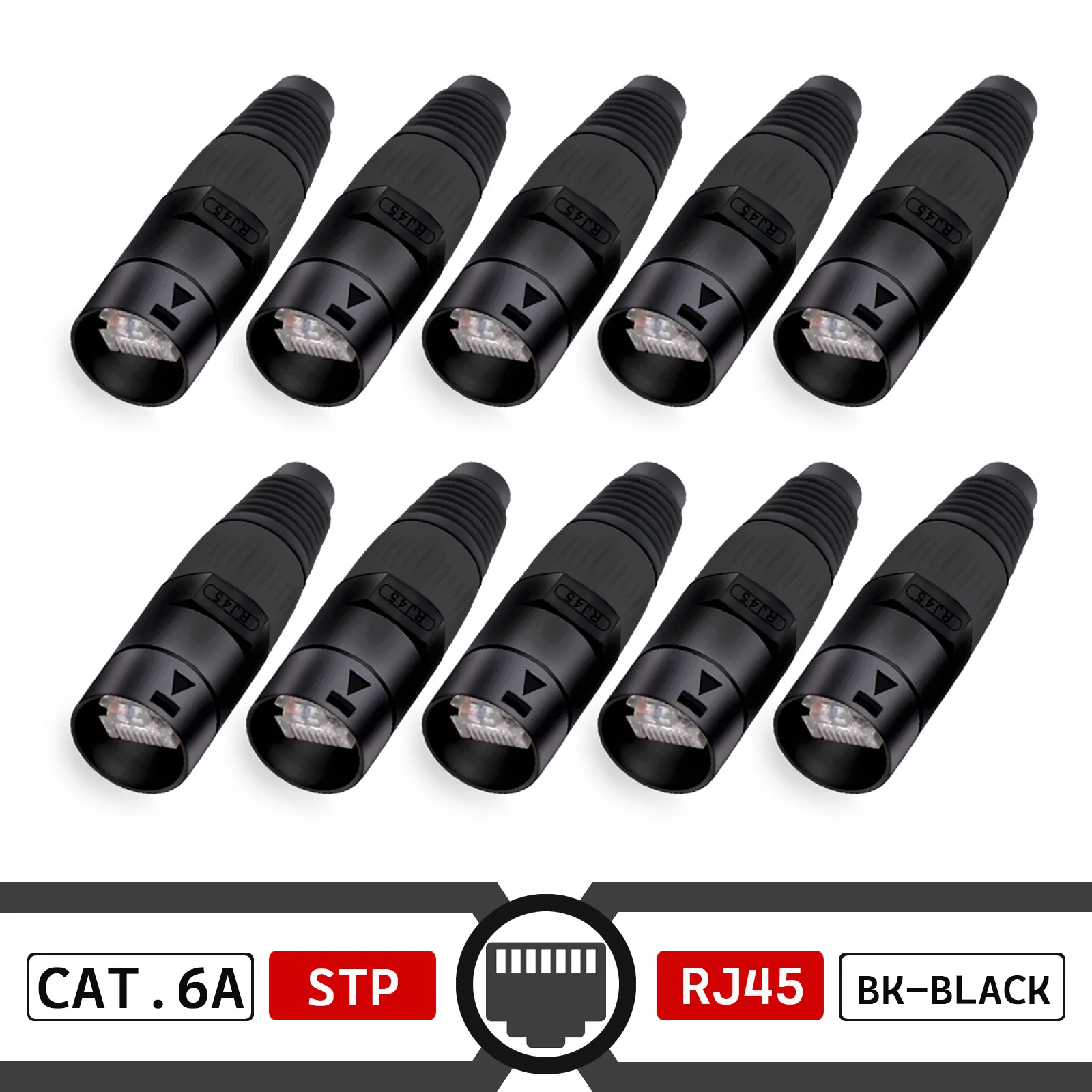 

R A1015+A1002-CAT6 водонепроницаемые RJ45 разъемы