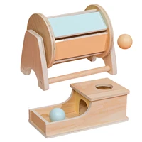 coin box toy intellectual infant development ball drop toys montessori box toys sensory education toy brain teaser toy drawer