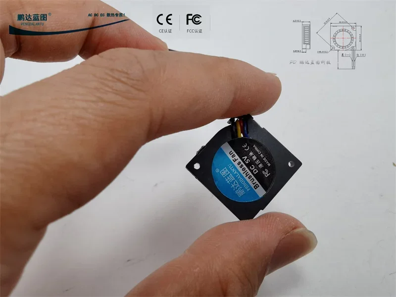 Pengda Blueprint 2006 турбинный вентилятор для ноутбука 2 см четырехпроводной ШИМ