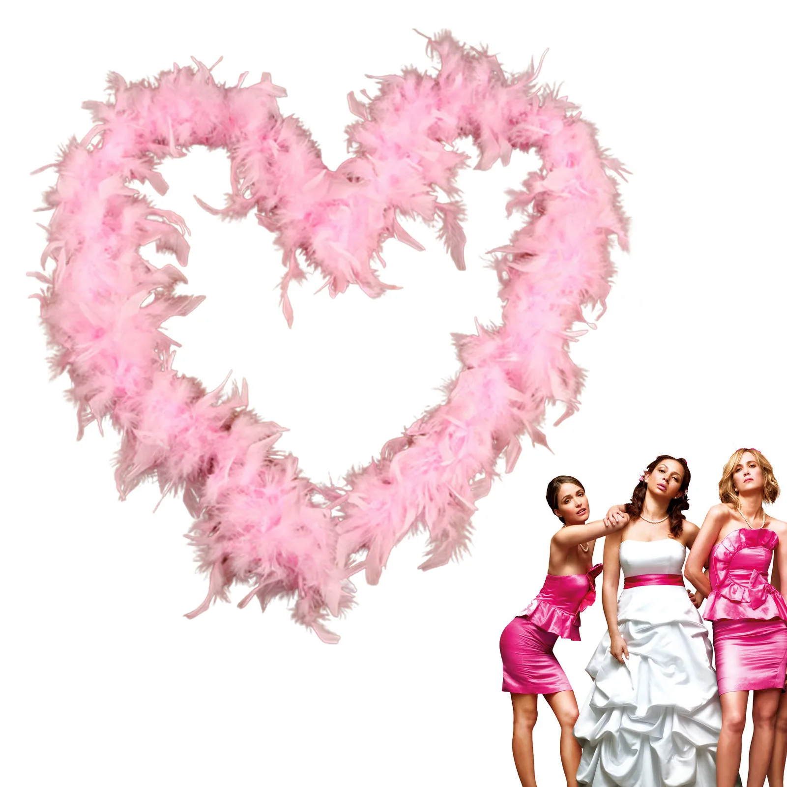 

Feather Boas Women's Costume Accessories Colorful Feather Boas For Women Girls Costume Dress Up Party Bulk Decoration Great For