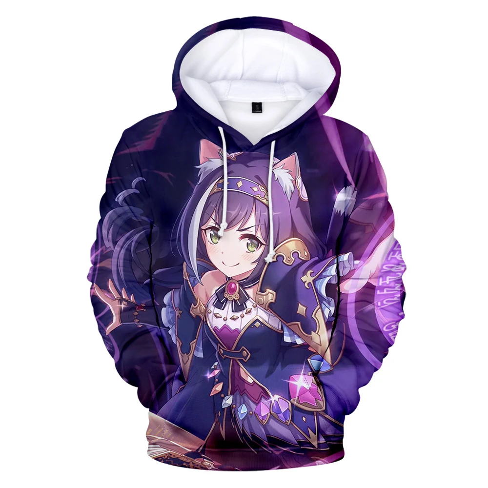 

Men's Clothing Princess Connect Re Dive Natsume Kokoro Kyaru 3D Print y2k Fall Winer Suit Hoodies Sportswear Hooded Women/Men Th