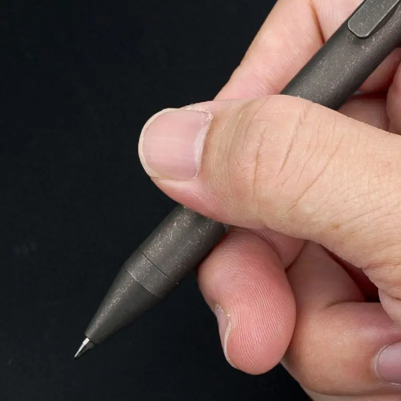 Ручка для письма с гелевыми чернилами из титанового сплава роскошный подарок