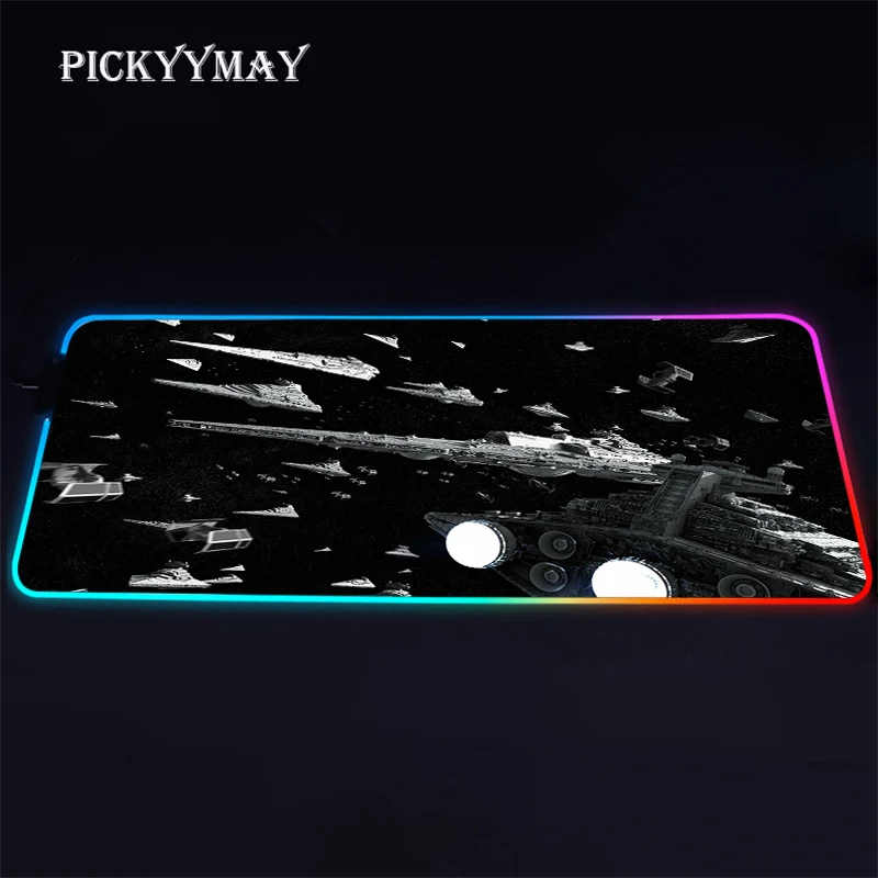 wars rgb mouse pad 900x400mm rubber gaming mouse pad led laptop keyboard mat anti slip best choice mousepad xxl desk mat free global shipping