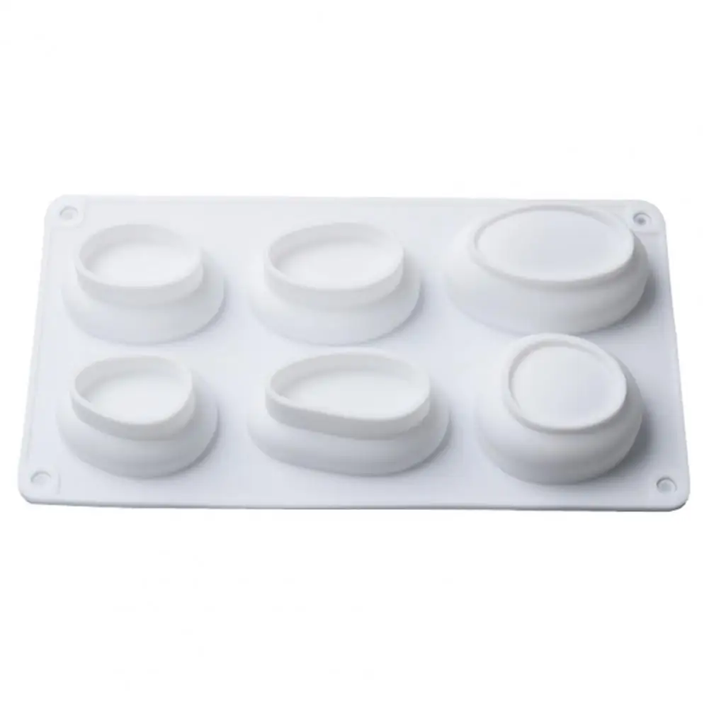 

Форма для мыла, удобная антипригарная форма для выпечки Мусса с 3/6 отверстиями, форма для кухни