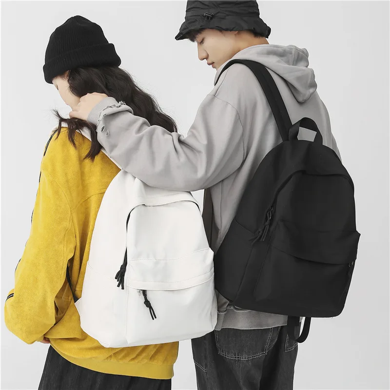 

2023 Fashion Female Bookbag Cotton Women Backpack for Teenagers Girl College Men Black School Bag Student Mochila Bolsa Feminina