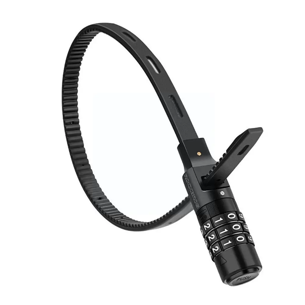 

3-digit Helmet Password Cable Tie Lock Multipurpose Scooter Combination Accessories Anti-theft Bicycle Lock Electric Motorc Q0V9