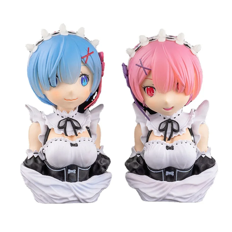 

Rem грудь Rem Ram фигурка от царапин в другом мире жизнь автомобиль орнамент кукла модель