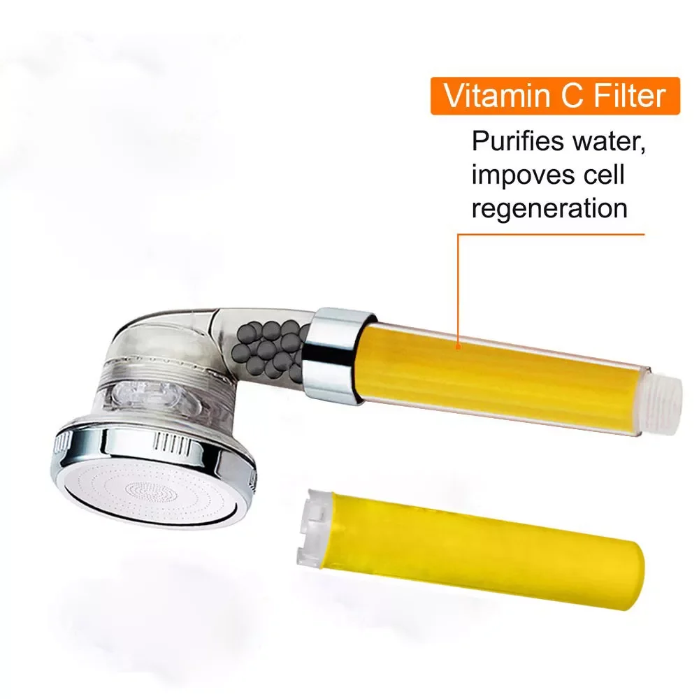

Aroma scent filter replacement of shower head handhold Vitamin C Lemon Rose Lavender cartridge filter water skin care