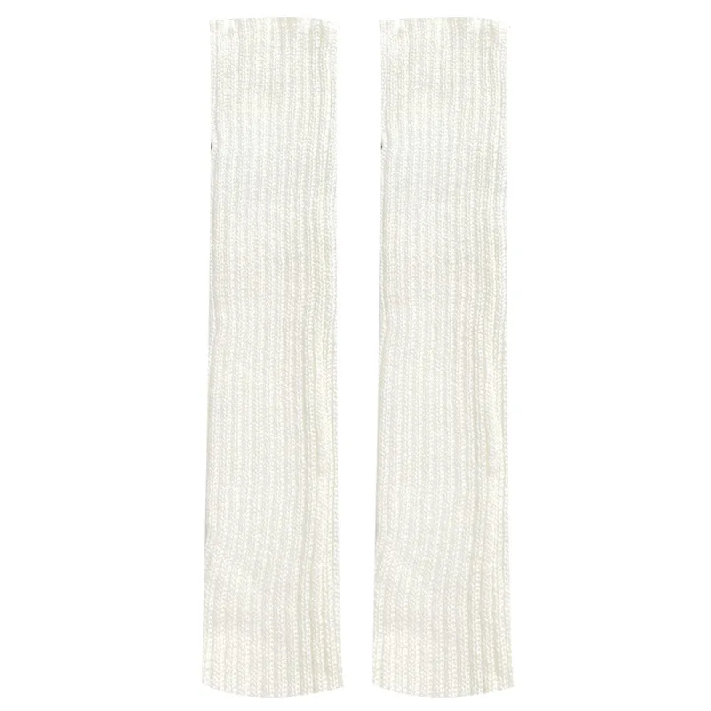 Японские теплые ножки в стиле Харадзюку для девушек осенне-зимние однотонные