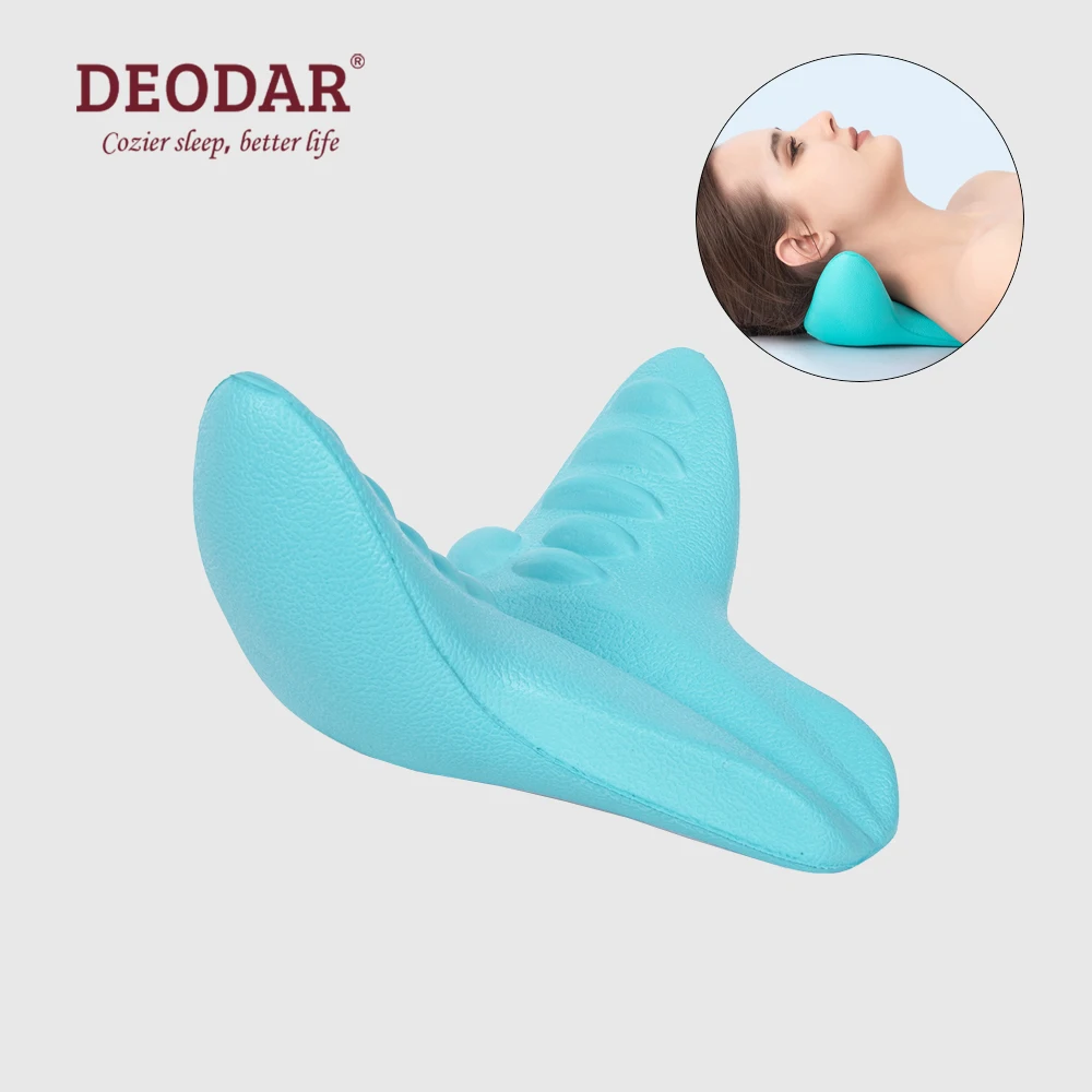 

Deodar Portable Cervical Relaxation Device Neck Shoulder Correction Gravity Shiatsu Massage Pillow Cervical Traction Stretcher