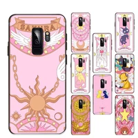 cardcaptor sakura magic wand moon phone case for samsung s20 lite s21 s10 s9 plus for redmi note8 9pro for huawei y6 cover