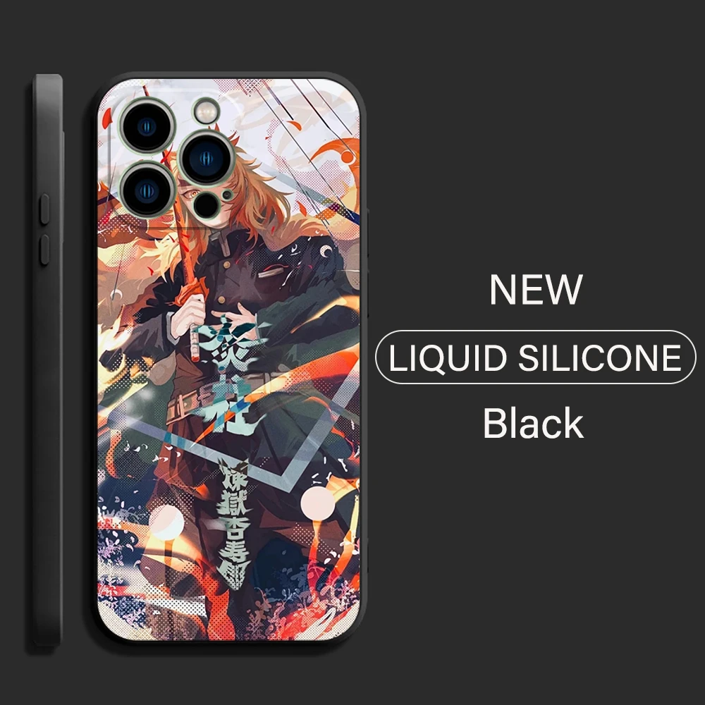 ghost slayer phone case for funda iphone 13 12 11 pro max mini x xr xs max 6 6s 7 8 plus coque back celular carcasa soft free global shipping