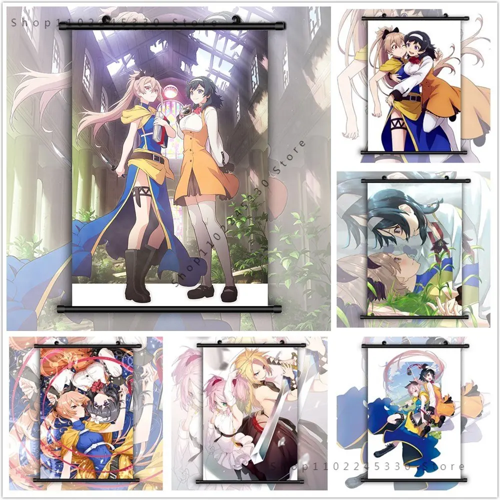 

Canvas Painting Wall Art Anime The Executioner and Her Way of Life Cartoon Inlaid Poster Prints Home Decoration Kids Room Decor