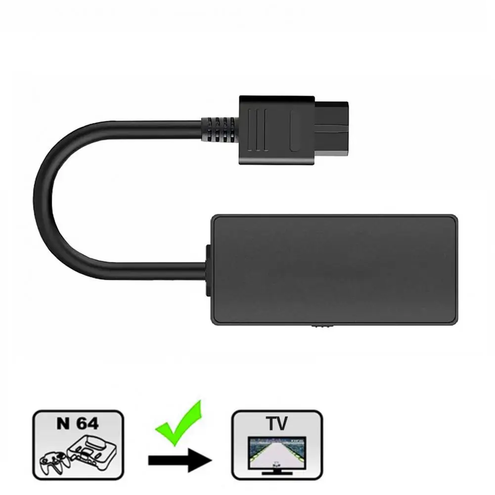 

Видеоконвертер с низким потреблением видео кабель преобразователя N64 в HDMI-совместимый полный цифровой адаптер