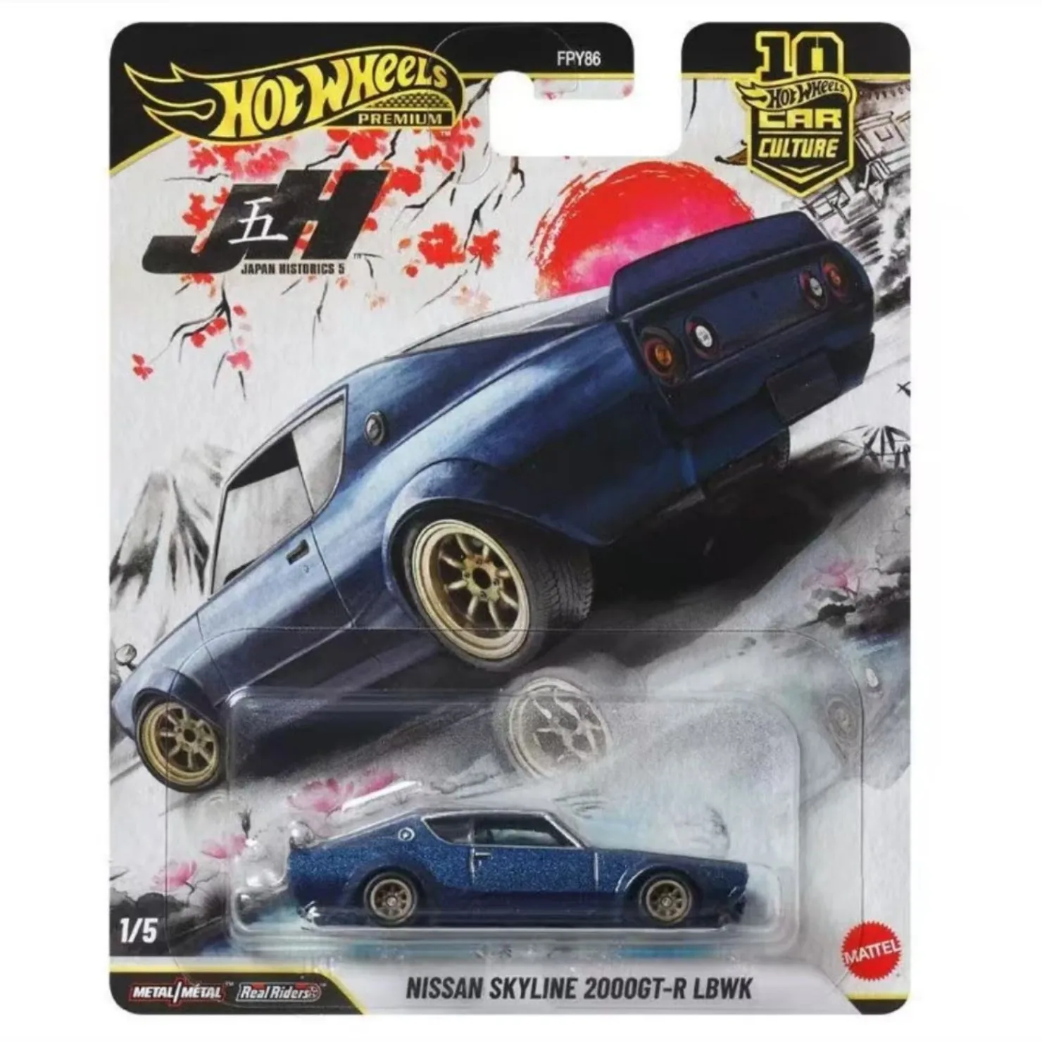 Фото Оригинальные Hot Wheels Премиум Культура автомобилей Япония Историка 5-металлические миниатюрные автомобили Hotwheels 1/64 Модель автомобиля 1:64 Литые под давлением Hotwheels №2