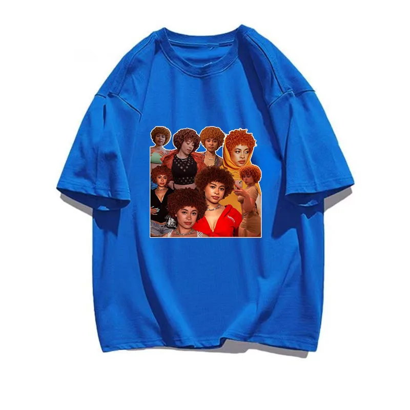 

Новинка 2023, модная футболка с изображением ледяной специи для женщин и мужчин, летняя футболка с коротким рукавом, Повседневная Уличная одежда унисекс, футболки, топы большого размера