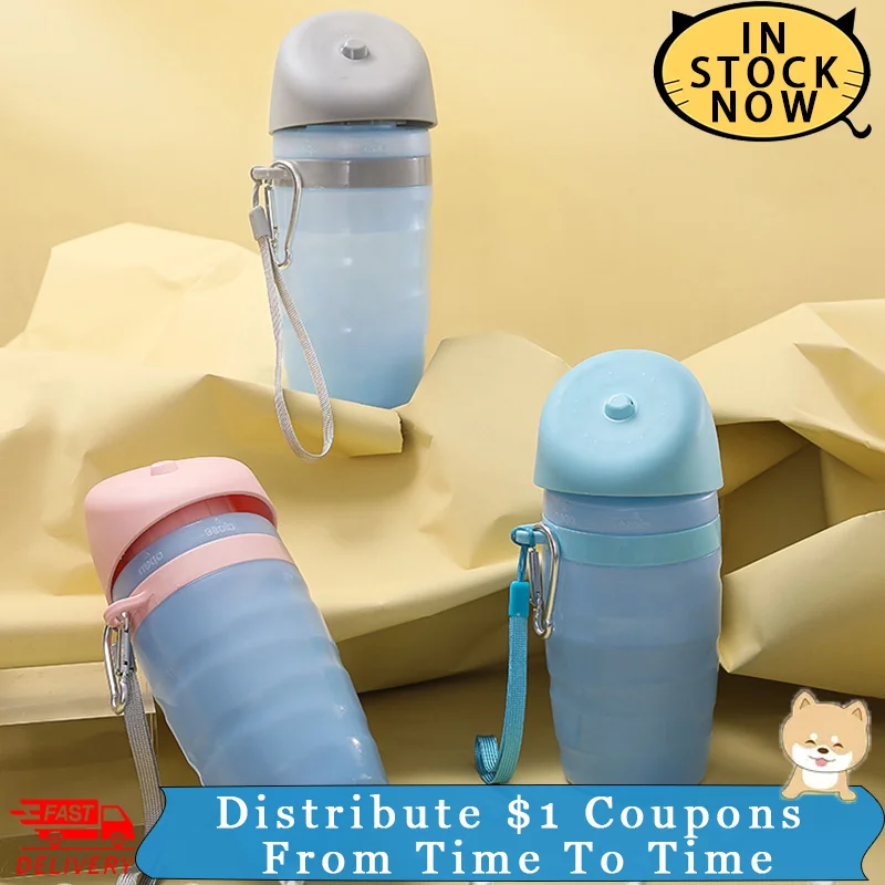 

Dog Bottle Walk Kettle Outdoor Walking Dog Drinking Water Drinker Portable Bottle Accompanying Water Cup Dog Waterer Wholesale