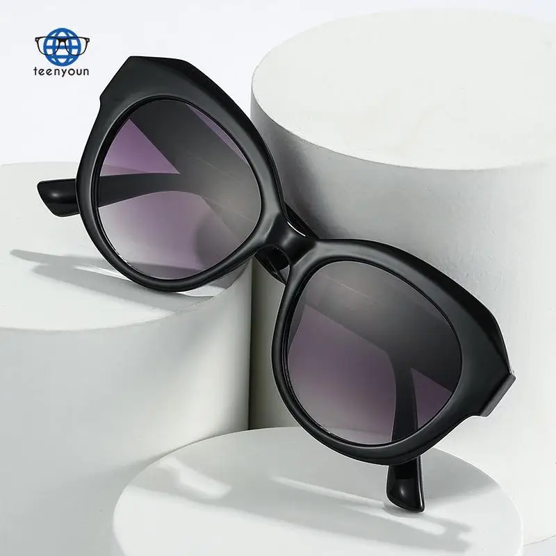 

2022 Новые Популярные Роскошные брендовые дизайнерские простые универсальные модные солнечные очки «кошачий глаз», солнцезащитные очки