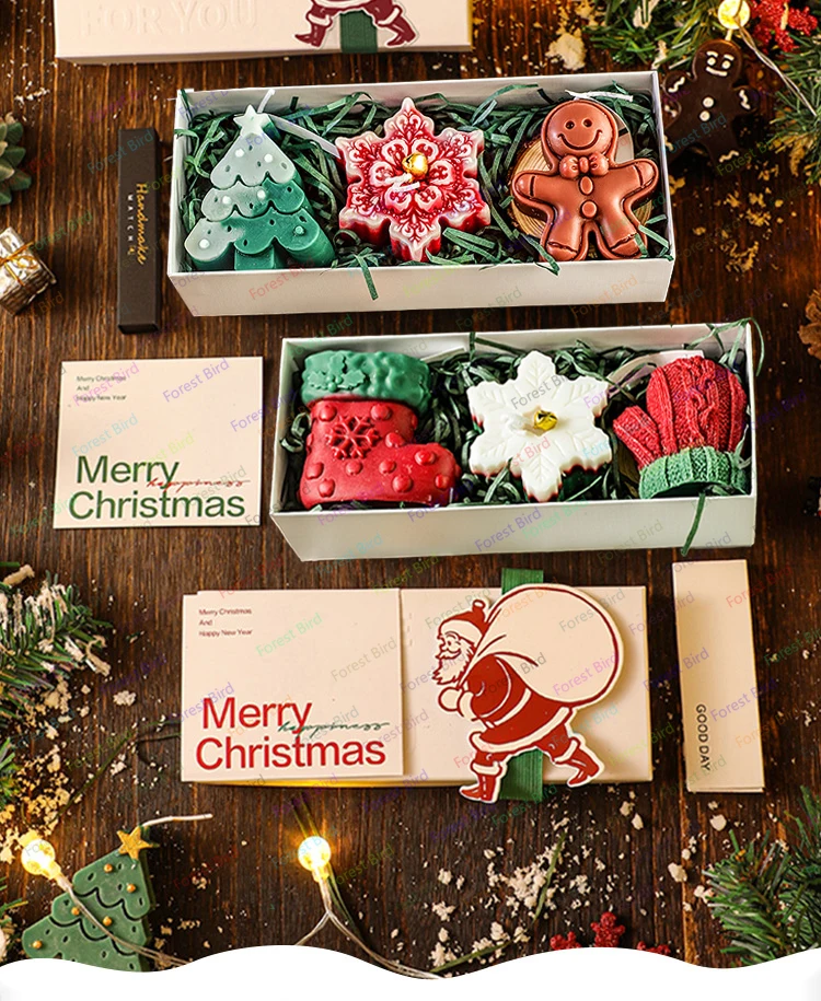 Рождественские подарки для девочек мужские ароматические свечи подарочная