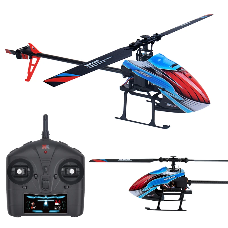 WLtoys K200 вертолеты для модернизации 2,4 ГГц 4CH 6-Aixs гироскоп Flybarless установка высоты вертолет Для детей Подарочные игрушки