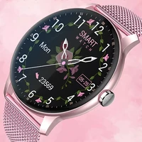 2022 new smart watch women full touch screen sport fitness ladies watch men bluetooth call for android ios smartwatch womenbox