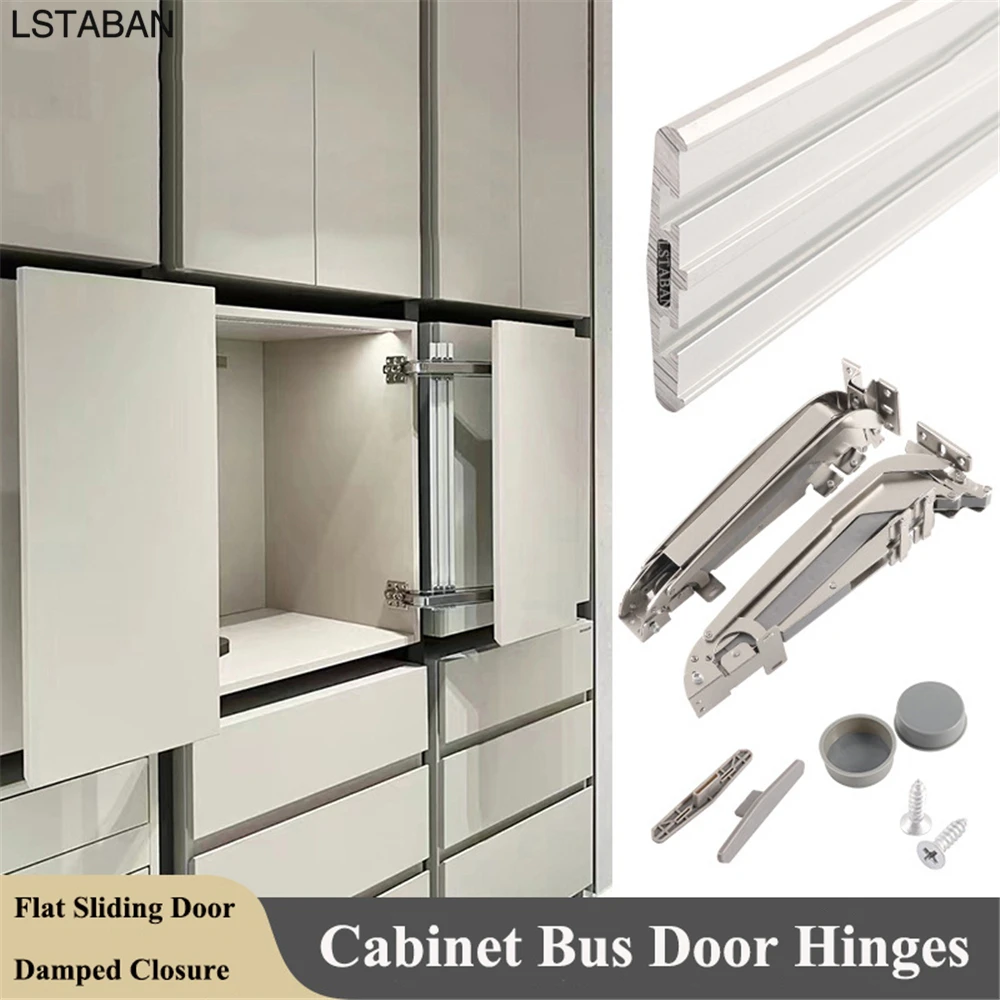 Система кухонного шкафа дверная боковая петля складная бесшумная направляющая