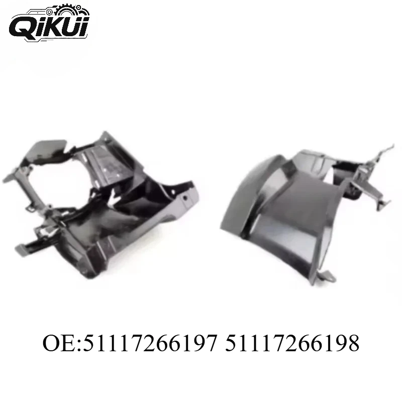 Фото Кронштейн крепления передней противотуманной фары QIKUI 51117266197 51117266198 для BMW 3-й серии F30 F31 316i 320i 328i 335i №1