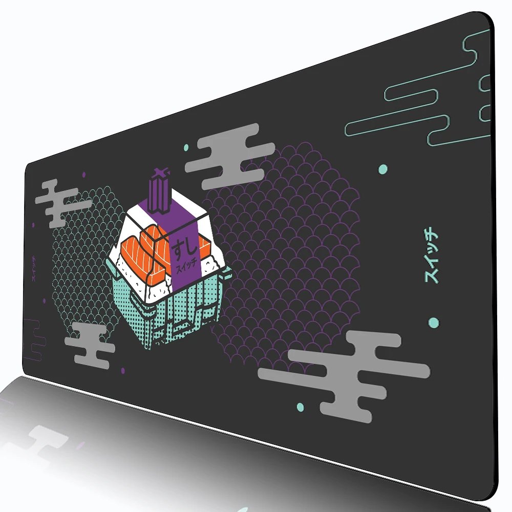 

Прямая поставка, игровой коврик для мыши в японском стиле, искусство, большая клавиатура, коврик для мыши, Настольный коврик для ноутбука, ге...