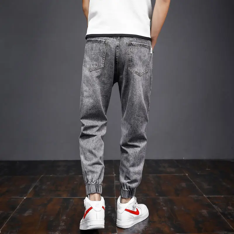 Весна 2022 Новинка модные уличные повседневные мужские Модные джинсы в Корейском