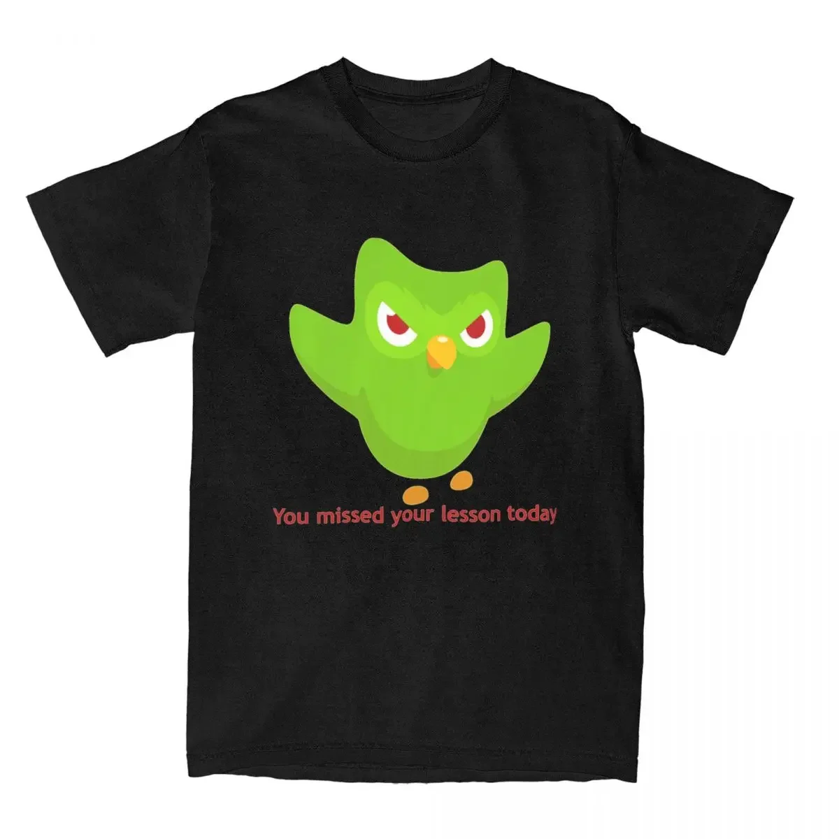 Мужские и женские рубашки Duolingo Owl Duo Stuff хлопковые футболки с короткими рукавами