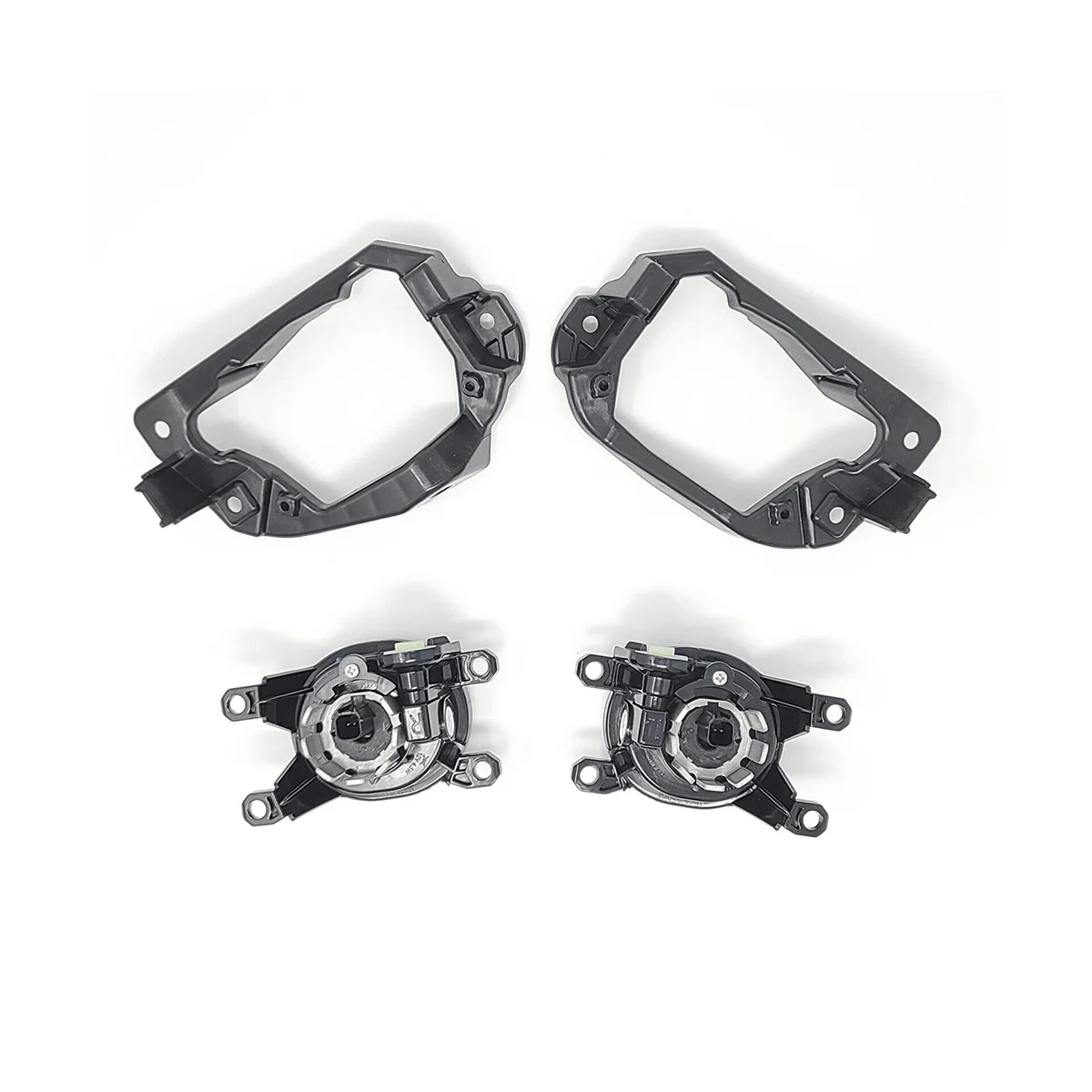 Передний бампер двухцветный фонарь противотуманные фары зажимы кронштейны