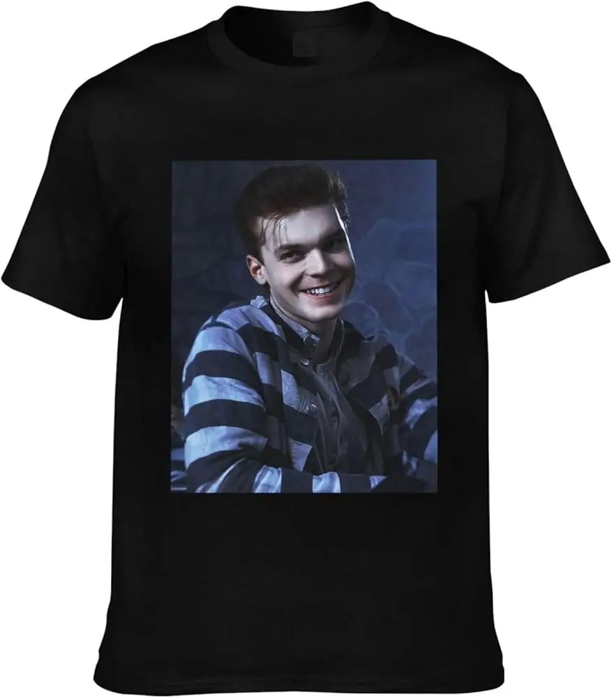 Фото Футболка Cameron Monaghan с коротким рукавом, 100% хлопок, женская футболка №1